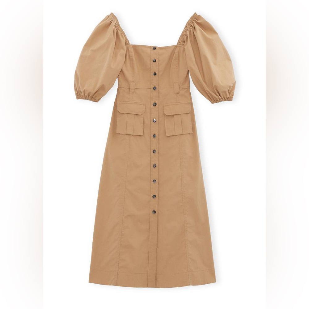 NWT GANNI MIDI DRESS